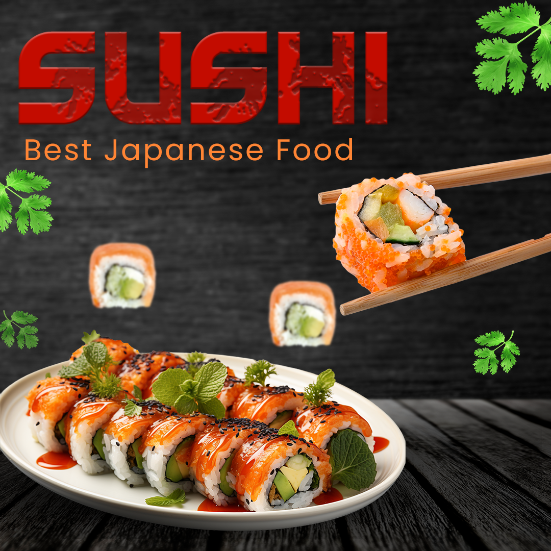 Sushi restaurant social campaign